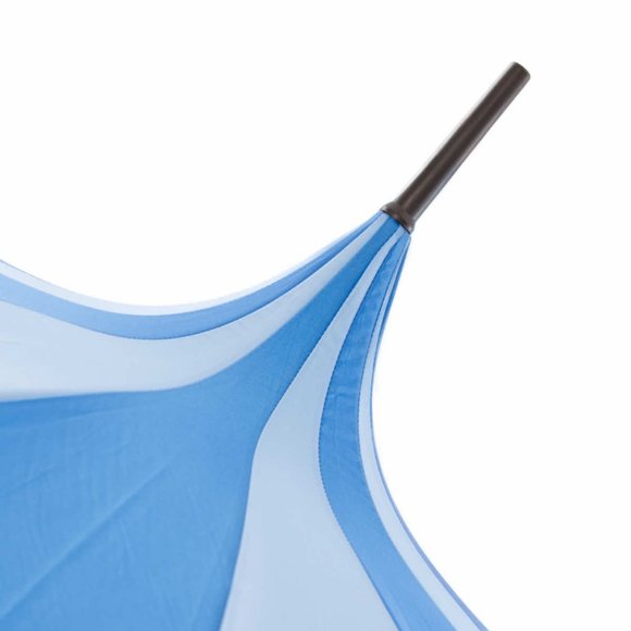 Nola Fabiola Light and Dark Blue Parasol - Picture 9 of 11